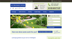 Desktop Screenshot of gardenersnottingham.co.uk